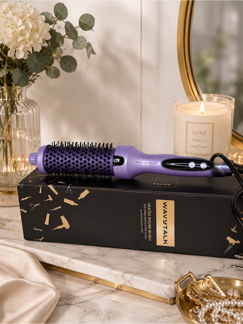 Wavytalk Purple Hair Styling Tool